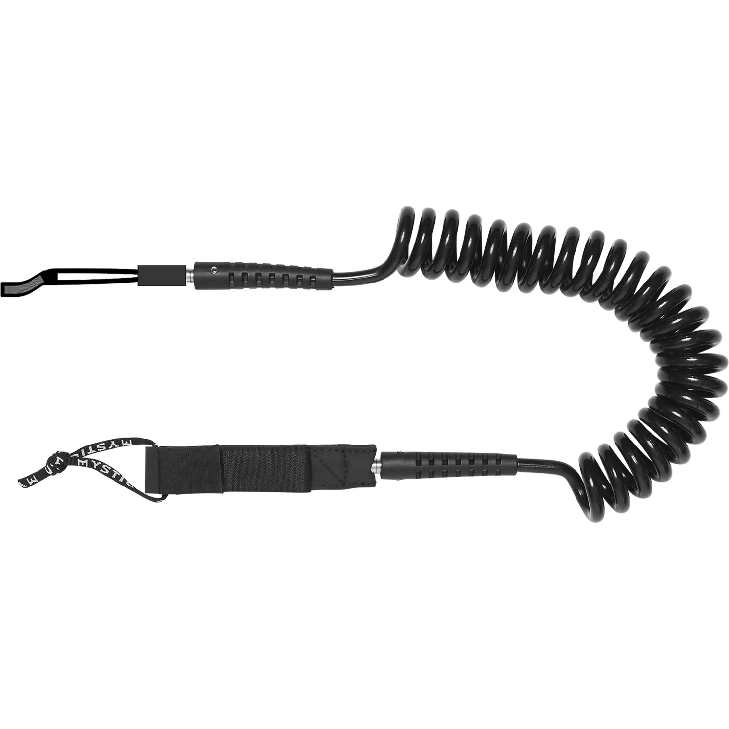 2026 Mystic Wing Waist Coiled Board Leash 35009.230296 - Black